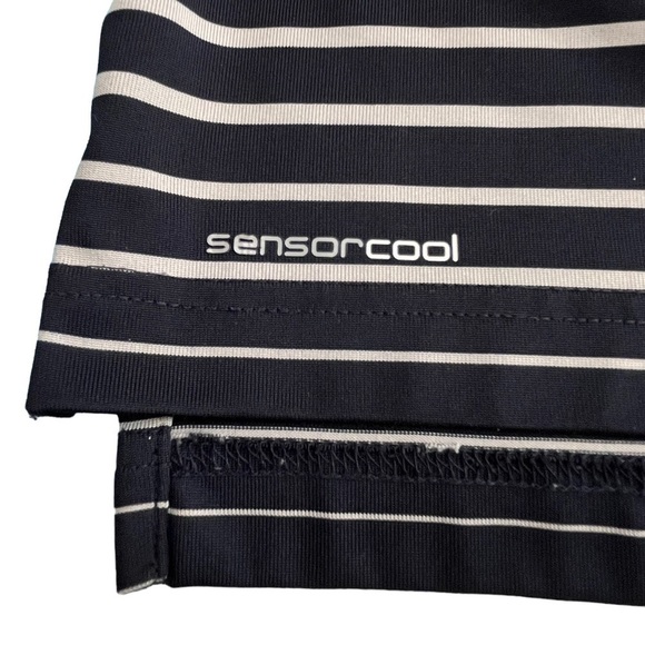 Ping Auburn University Navy Striped Polo Size Large - Picture 9 of 12